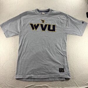 Colosseum Athletics T-Shirt Men XL Gray NCAA West Virginia Mountaineers Football
